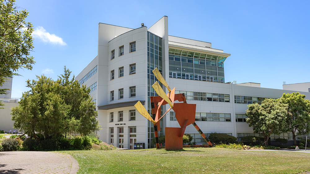 Burk Hall Building exterior